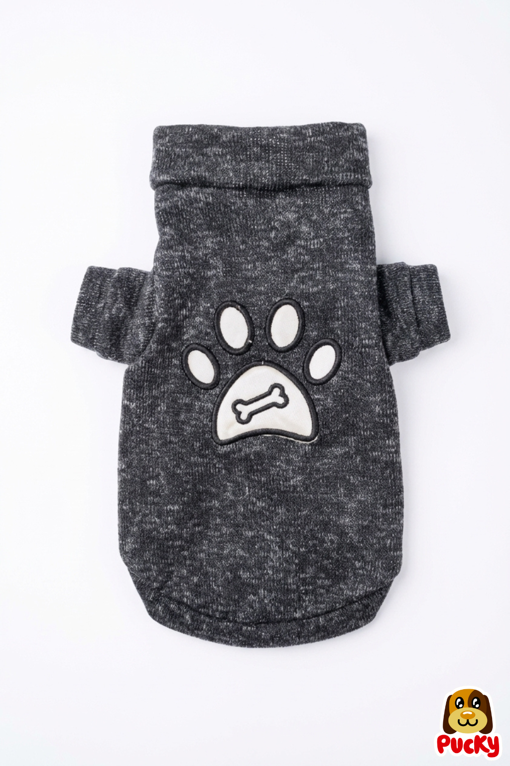 Suéter cuello de tortuga negro