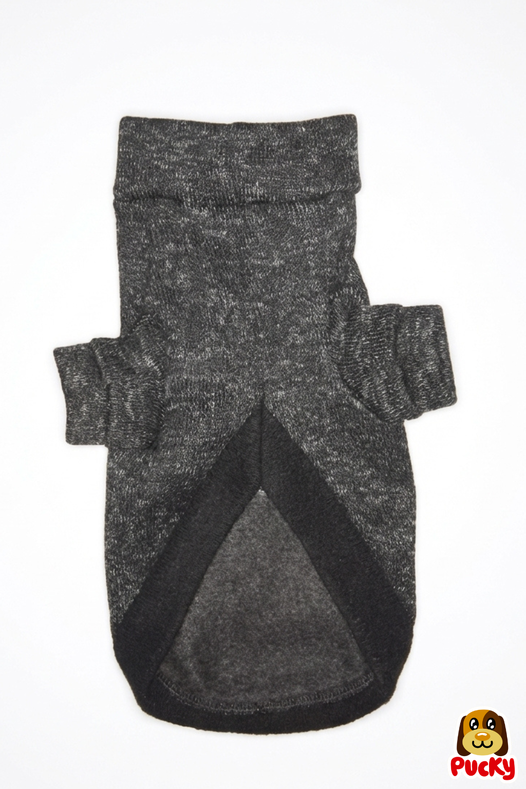 Suéter cuello de tortuga negro