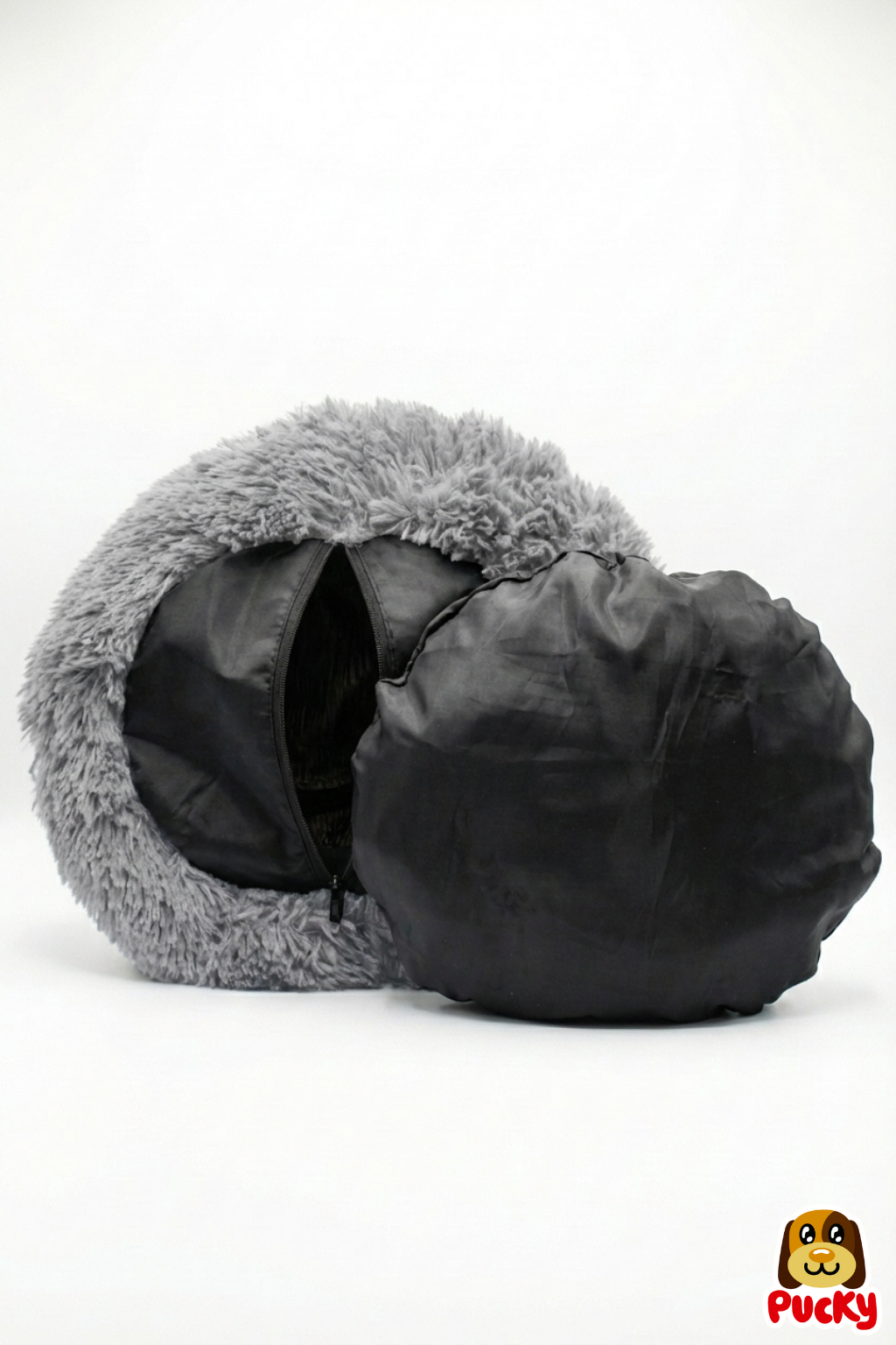 Cama antiestrés gris