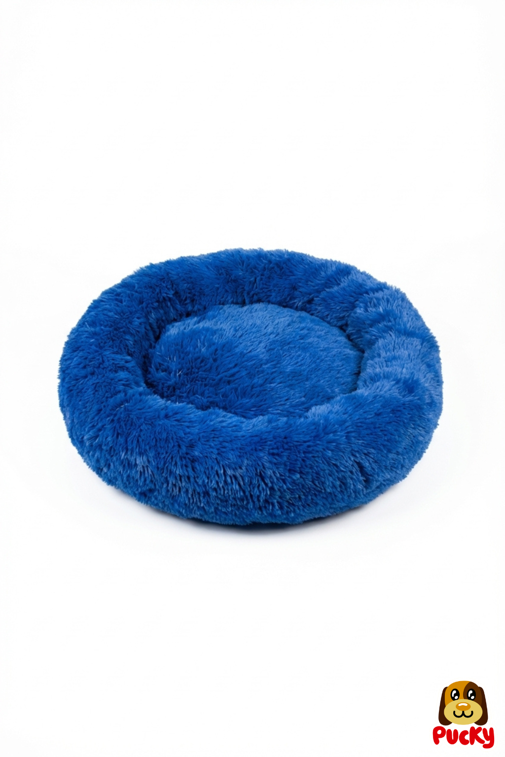 Cama antiestrés azul