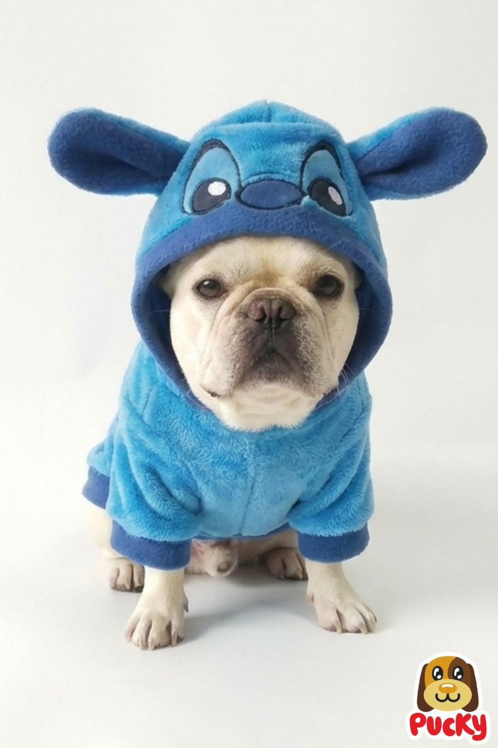 Suéter de Stitch azul