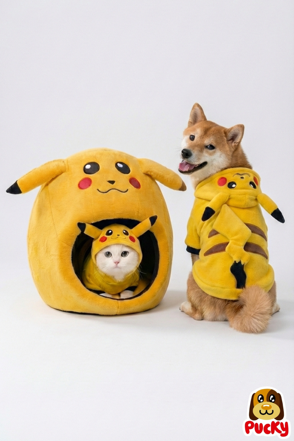 Conjunto de Pikachu - Sueter + Cama
